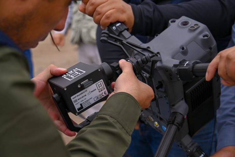 cámara hiperespectral HAIP BlackBird V2