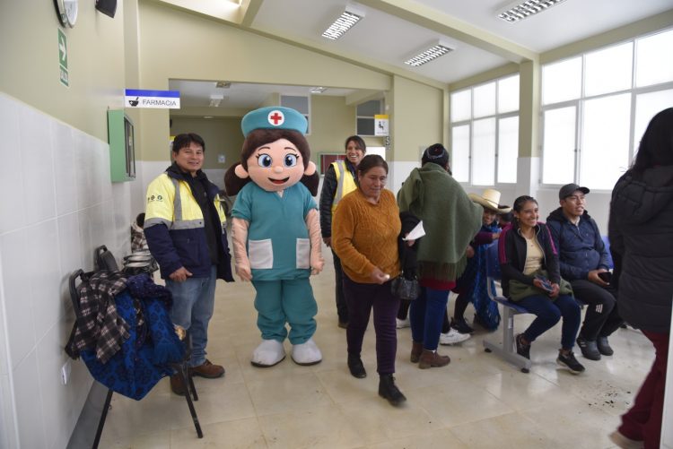 campaña médica en Hualgayoc