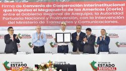 convenio Megapuerto de las Américas - Corío