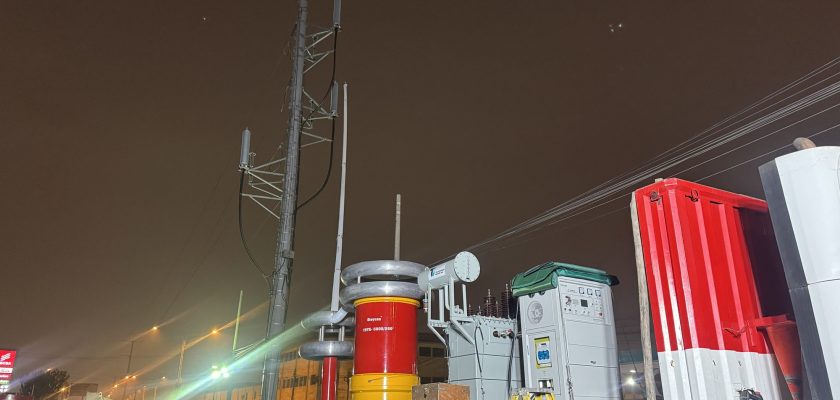 línea de transmisión de Pluz Energía