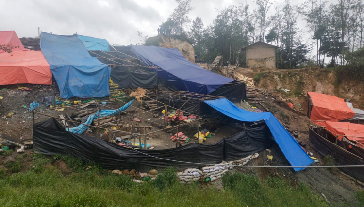 minería ilegal en Cajamarca