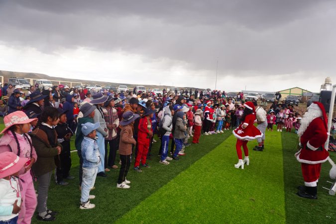 Antapaccay, Campaña de Navidad