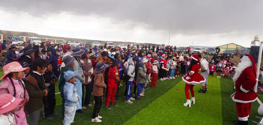 Antapaccay, Campaña de Navidad