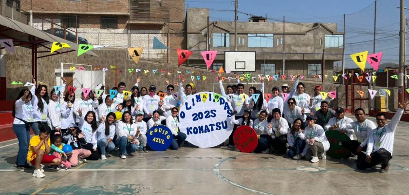 Komatsu-Mitsui récord de voluntariado