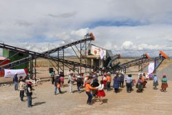 Las Bambas, Anansaya Ccollana recibe planta chancadora