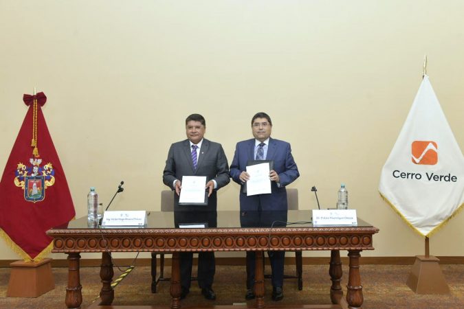 Municipalidad Provincial de Arequipa y la Asociación Cerro Verde