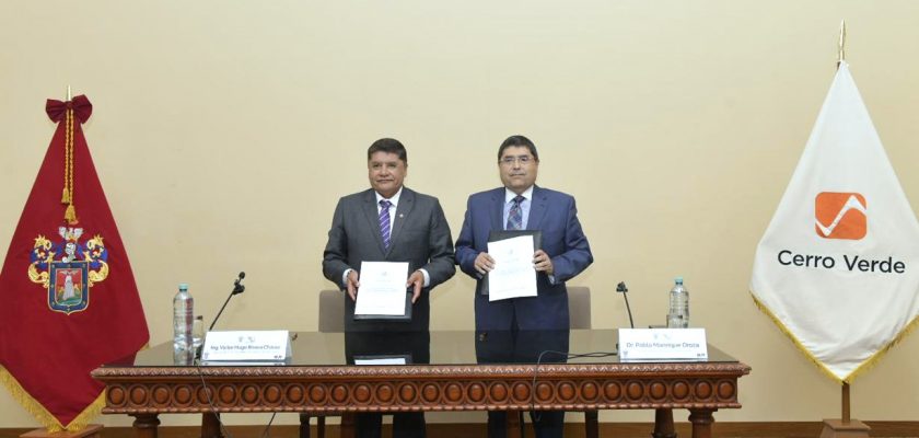 Municipalidad Provincial de Arequipa y la Asociación Cerro Verde