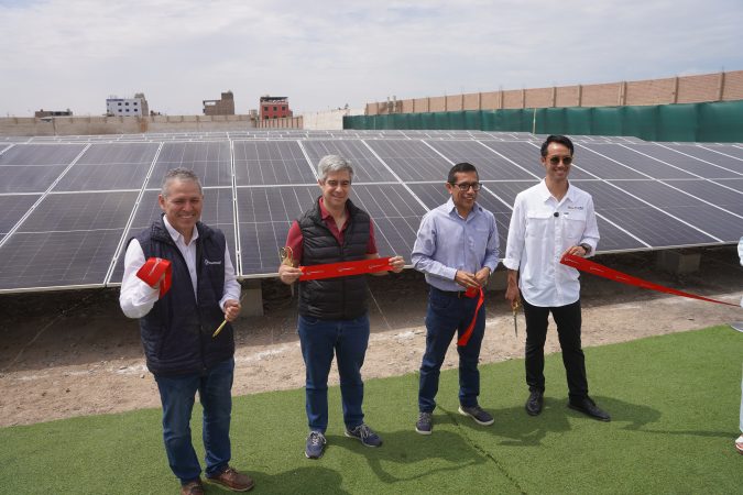 Parque Pisco sistema fotovoltaico