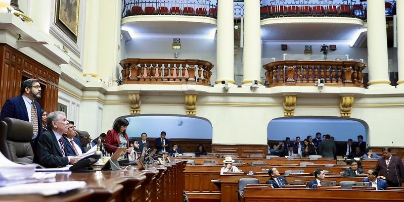 Pleno del Congreso de la República