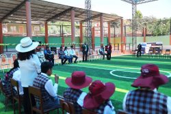Teck Zafranal: Obras de infraestructura y educación fueron inauguradas en localidades de nuestra área de influencia