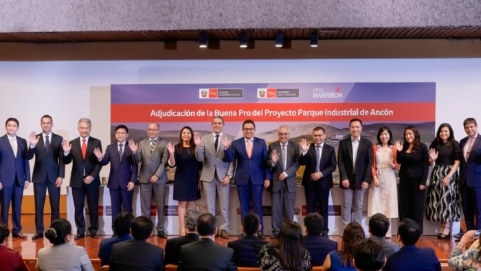 adjudicación del Parque Industrial de Ancón