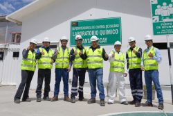 laboratorio químico de Antapaccay