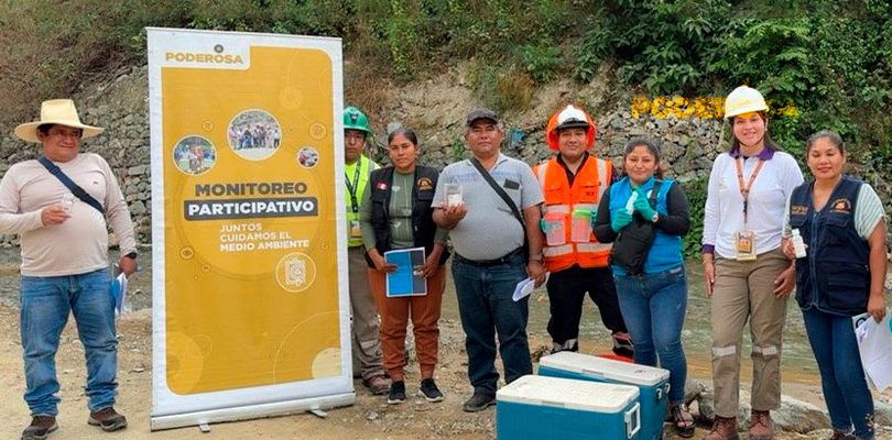 Minera Poderosa realiza Monitoreo Ambiental Participativo, y refuerza el compromiso con el cuidado del entorno