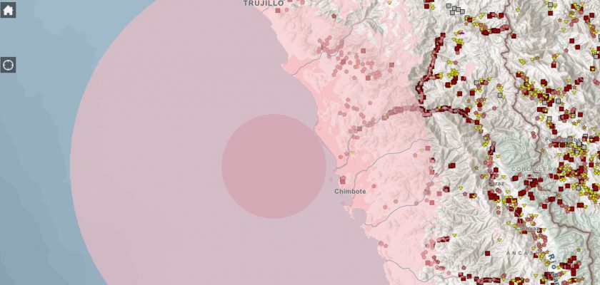 sismo frente a Chimbote