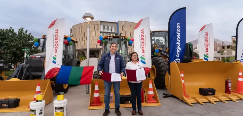 Anglo American entrega maquinaria al Gobierno Regional de Moquegua y anuncia torre oncológica