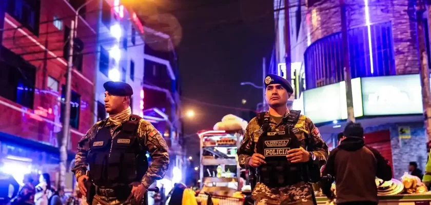 estado de emergencia en Lima y Callao