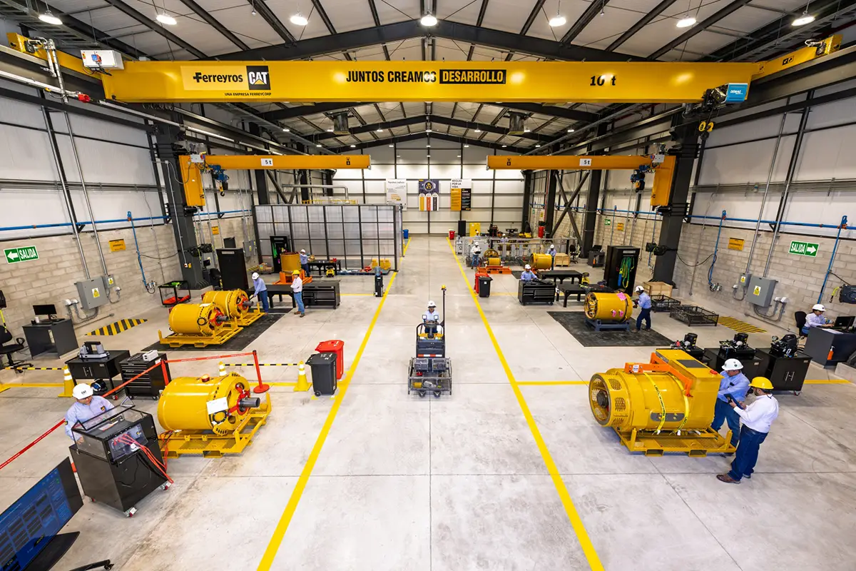 Ferreyros obtiene certificación mundial de Caterpillar por su Taller de Componentes Eléctricos