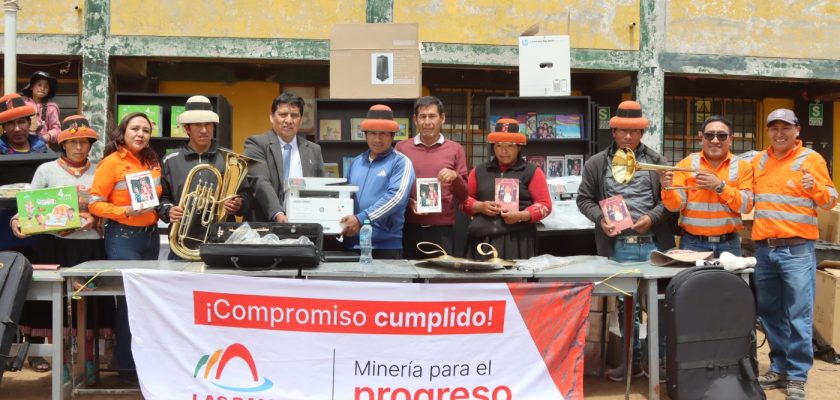 Las Bambas institución educativa Pumamarca