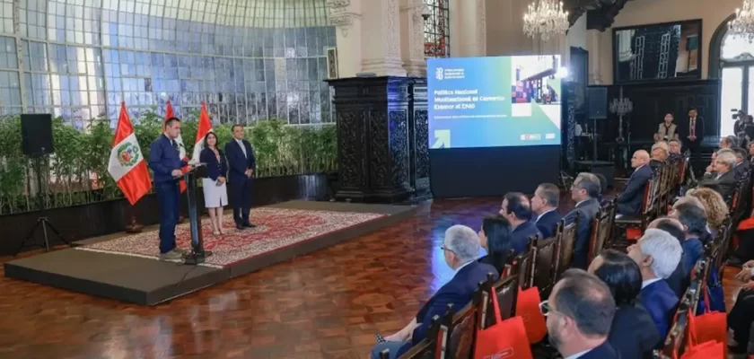 Perú presenta Política Nacional Multisectorial de Comercio Exterior al 2040