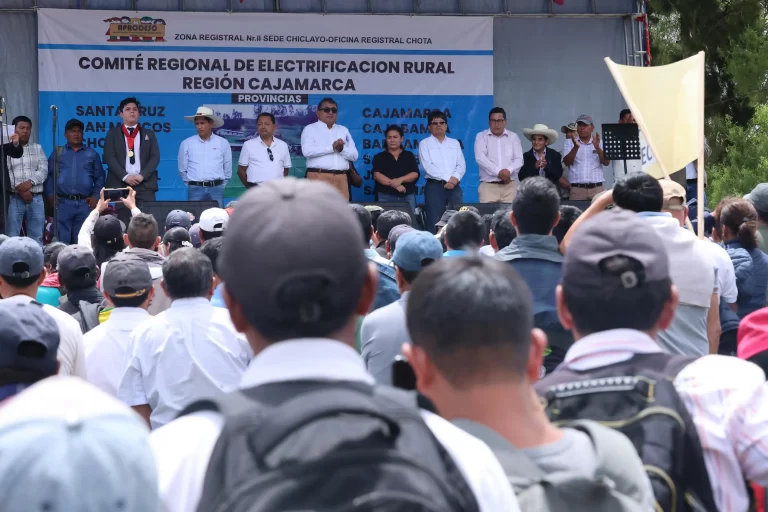 electrificación rural en Tacabamba