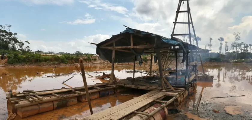 minería ilegal en Perú