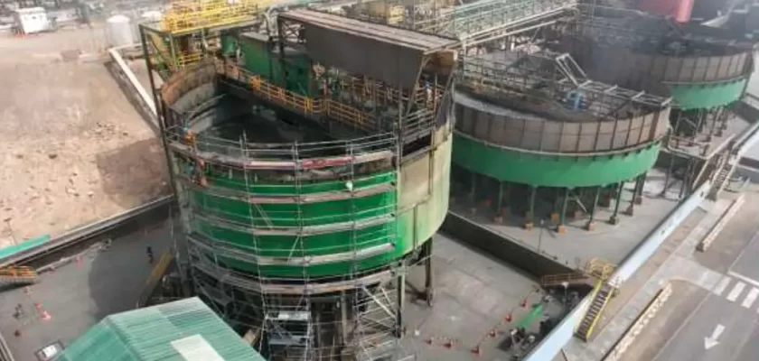 planta de filtrado de Antamina