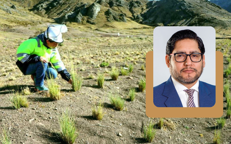 Dante Aguilar, gerente general de Activos Mineros