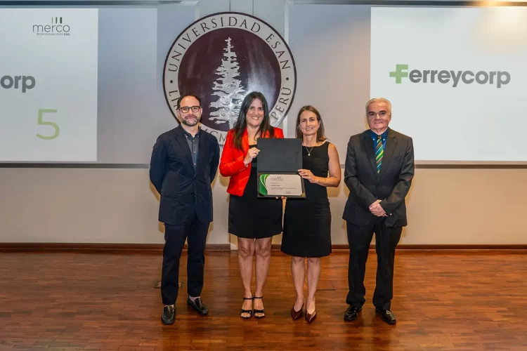 Ferreycorp en Top 5 Perú de las empresas más sostenibles y líder del sector: Ranking Merco ESG