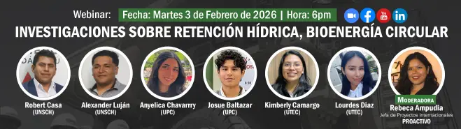 Investigaciones sobre retención hídrica, bioenergía circular