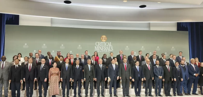 Memorándum de Entendimiento sobre cooperación en minerales críticos y tierras raras con los Estados Unidos