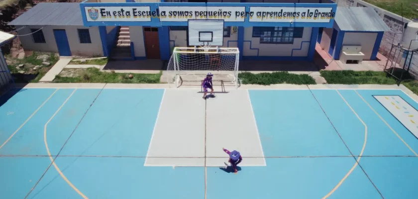 Minsur realiza mejoras en colegios de Antauta