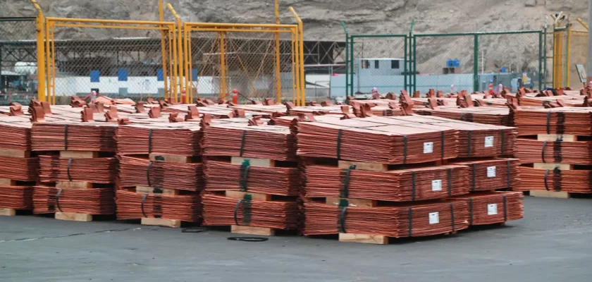 Producción minera en Perú