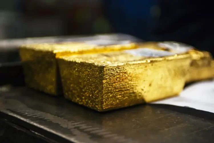 barras de oro