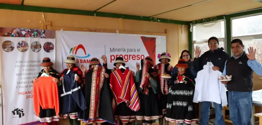 capacitación en Huancuire, Las Bambas