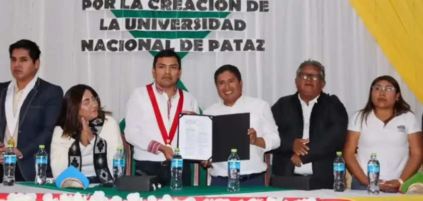 Ley de creación de la Universidad Nacional de Pataz