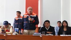 GORE Arequipa realiza mesa técnica sobre reasentamiento del centro poblado de Arcata