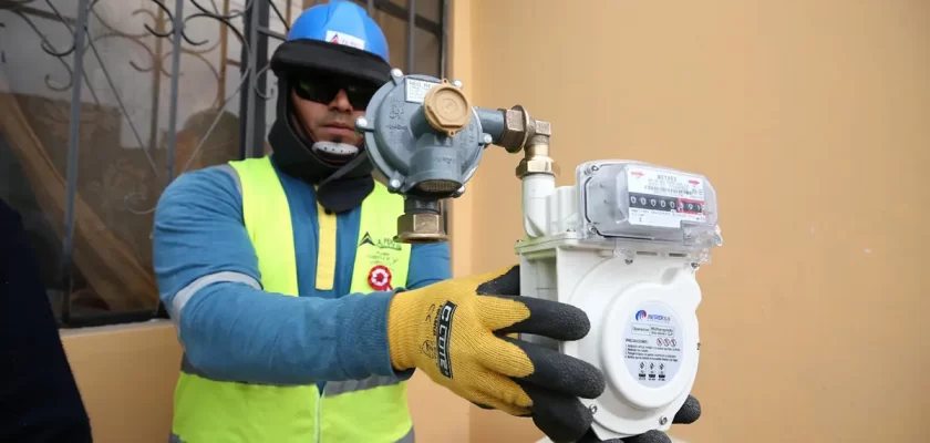 servicio de gas natural