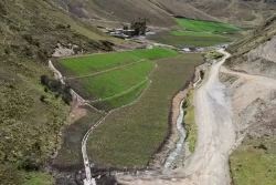 AMSAC culminó obras de remediación ambiental en el proyecto Azulmina