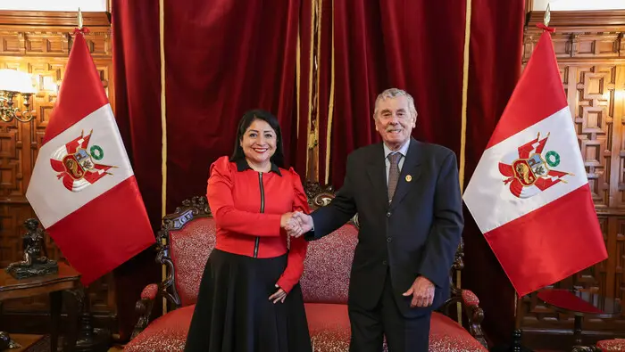 Denisse Miralles y Fernando Rospigliosi