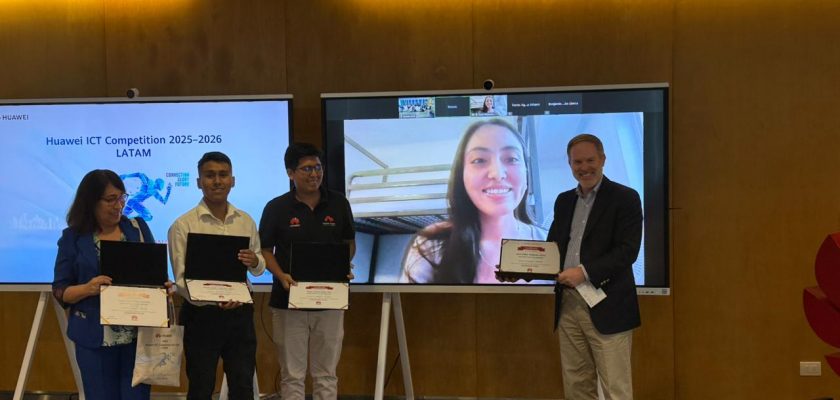 Estudiantes peruanos avanzan en competencia tecnológica del Huawei ICT Competition
