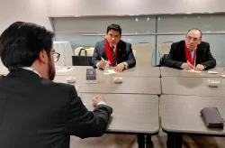 PDAC 2026: Ministro de Energía y Minas se reúne con ejecutivos de Hudbay Minerals