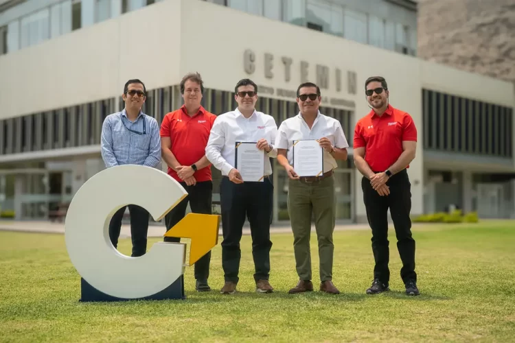 Milwaukee Tool y CETEMIN celebran acuerdo de cooperación interinstitucional