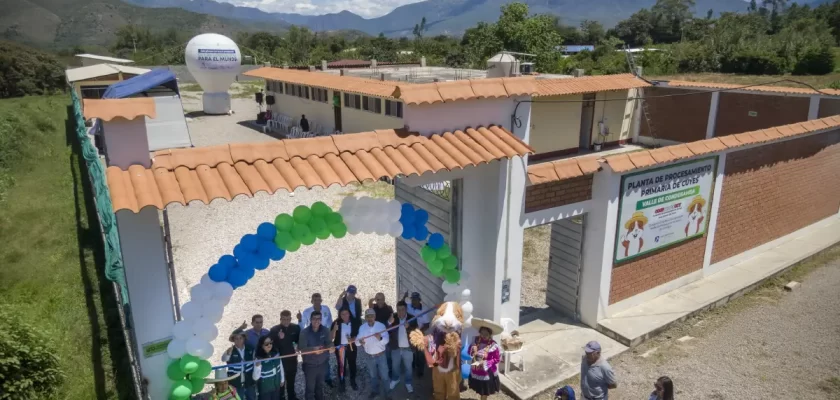 Pan American Silver Shahuindo, planta de cuyes en Cajamarca