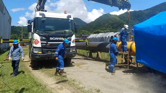 TGP reparación del gasoducto de Camisea