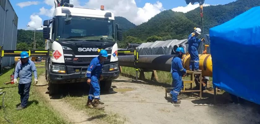 TGP reparación del gasoducto de Camisea