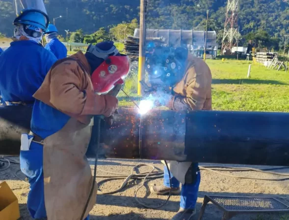 TGP reparación ducto gas natural