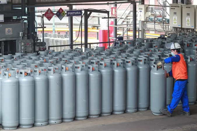 abastecimiento de GLP