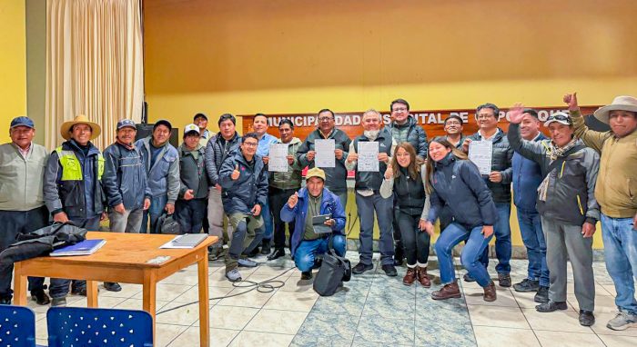 convenio entre Coporaque y Minera Las Bambas