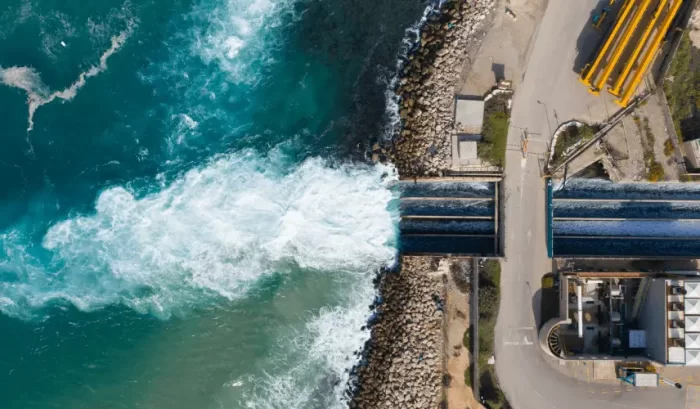 desaladora, agua de mar para minería