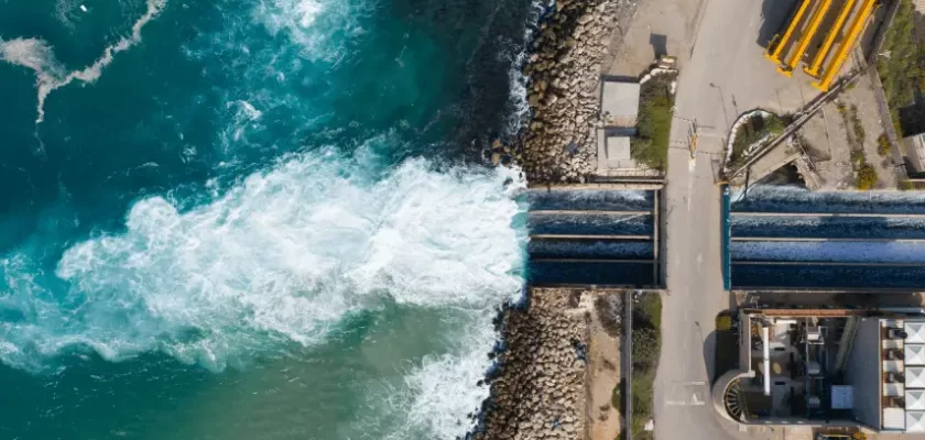 desaladora, agua de mar para minería
